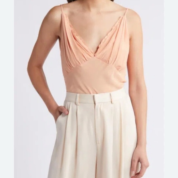 Sophie Rue Tops - Sophie Rue Coral Sleeveless Blouse